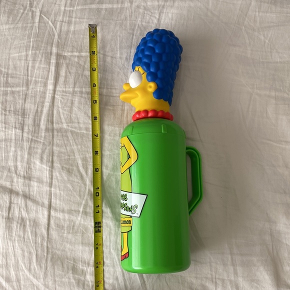 The Simpsons bottle cooler tumbler marge C.C lemon 2001 vintage rare - Picture 5 of 6